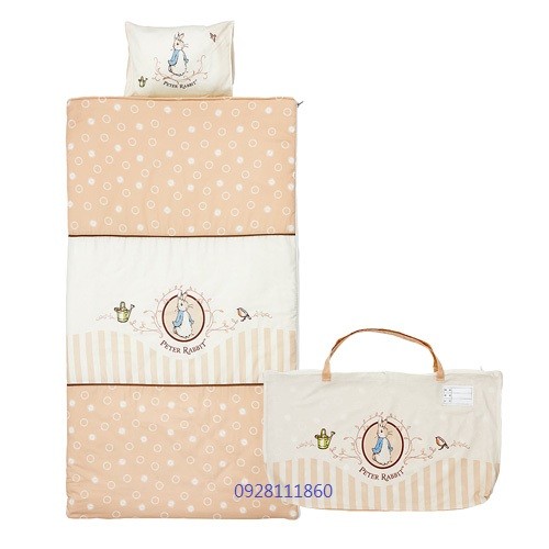 台灣製造奇哥優雅比得兔幼教兒童兩件式睡袋優雅彼得兔兒童睡袋優雅比得兔兩件式睡袋Peter Rabbit幼稚園兒童睡袋-細節圖2