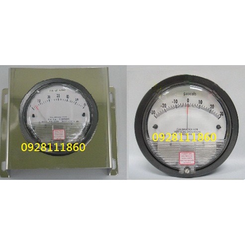 活性碳吸附裝置之壓差表壓力錶壓力表廚房排煙活性碳濾網壓差錶餐飲油煙防制設備設置可用於除煙過濾器Filsys 60-細節圖3