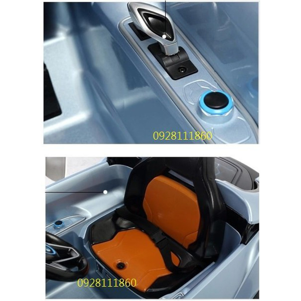 原廠授權 BMW i8 兒童搖控電動車單驅雙驅單馬達雙馬達兒童乘坐電動車兒童禮物生日禮物兒童超跑俱樂部寶馬-細節圖3