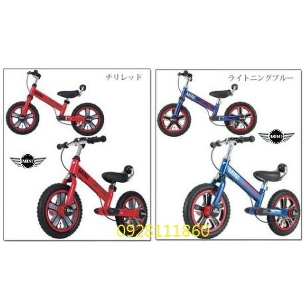 授權BMW MINI TIRST BIKE12吋滑步車平衡車兒童學習車划步車腳踏車first bikepush bike-細節圖3