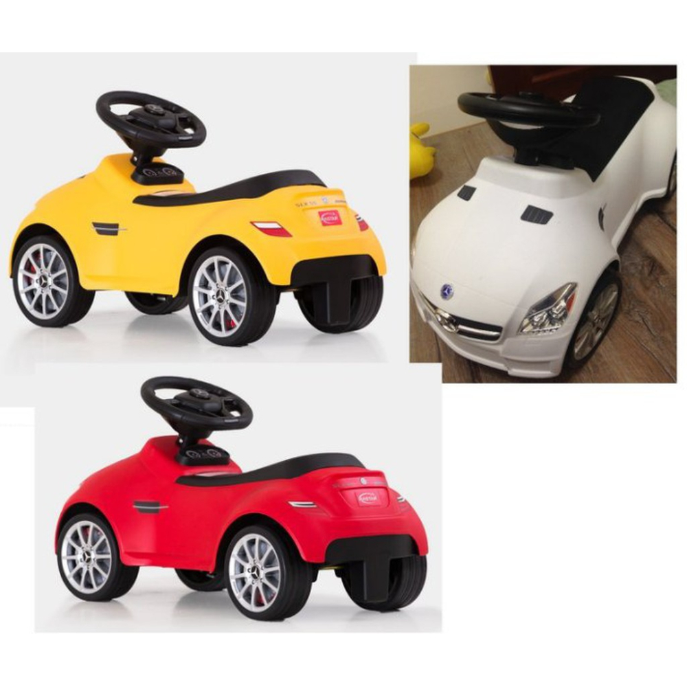 原廠授權賓士Mercedes Benz SLK 55 AMG助步車學步車滑步車push bike玩具車嚕嚕車妞妞車滑板車-細節圖2