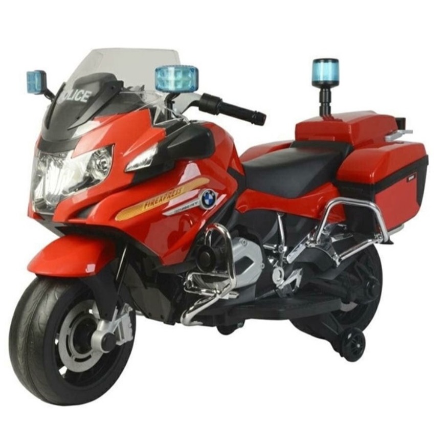BMW 原廠授權重型警車兒童電動摩托車 RT-212 兒童重機 寶馬 電動機車電動車電動速克達 紅色白色 親親-細節圖3