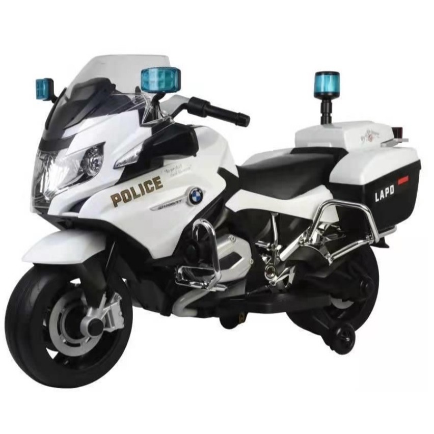 BMW 原廠授權重型警車兒童電動摩托車 RT-212 兒童重機 寶馬 電動機車電動車電動速克達 紅色白色 親親-細節圖4