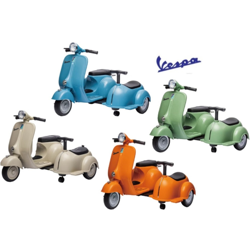 偉士牌 原廠授權 義大利 Vespa 雙人電動玩具車 兒童電動速克達兒童騎乘玩具 電動機車 電動雙人摩托車 雙載摩托車