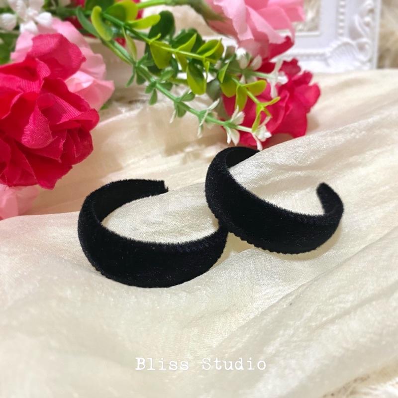 Bliss韓系平價飾品 S925銀針耳環 精緻簡約 氣質 秋冬 湖水藍 酒紅毛絨C字圈 百搭-細節圖9