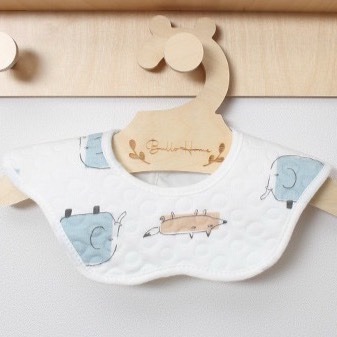 【韓國製】 OLLY｜3層紗 防水口水巾 (3層紗+1防水層)-規格圖10