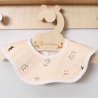 【團購商品】 OLLY｜防水口水巾 （6層紗 - 圓形 / 3層紗 - 花形）-規格圖6