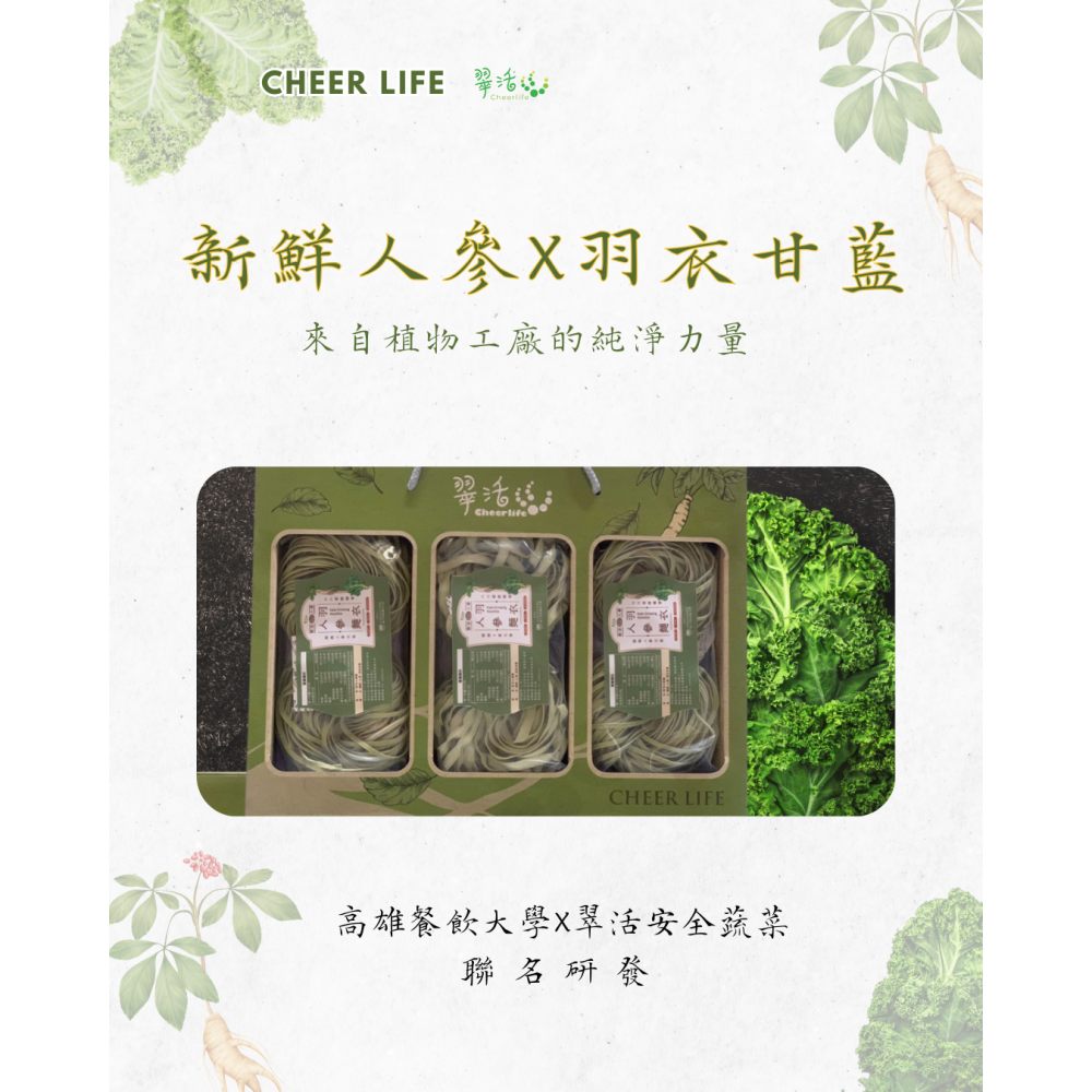 羽衣人參麵禮盒-細節圖5