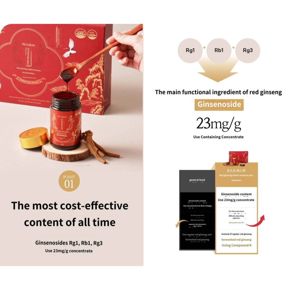 紅參萃取物免疫護理高級版-細節圖5