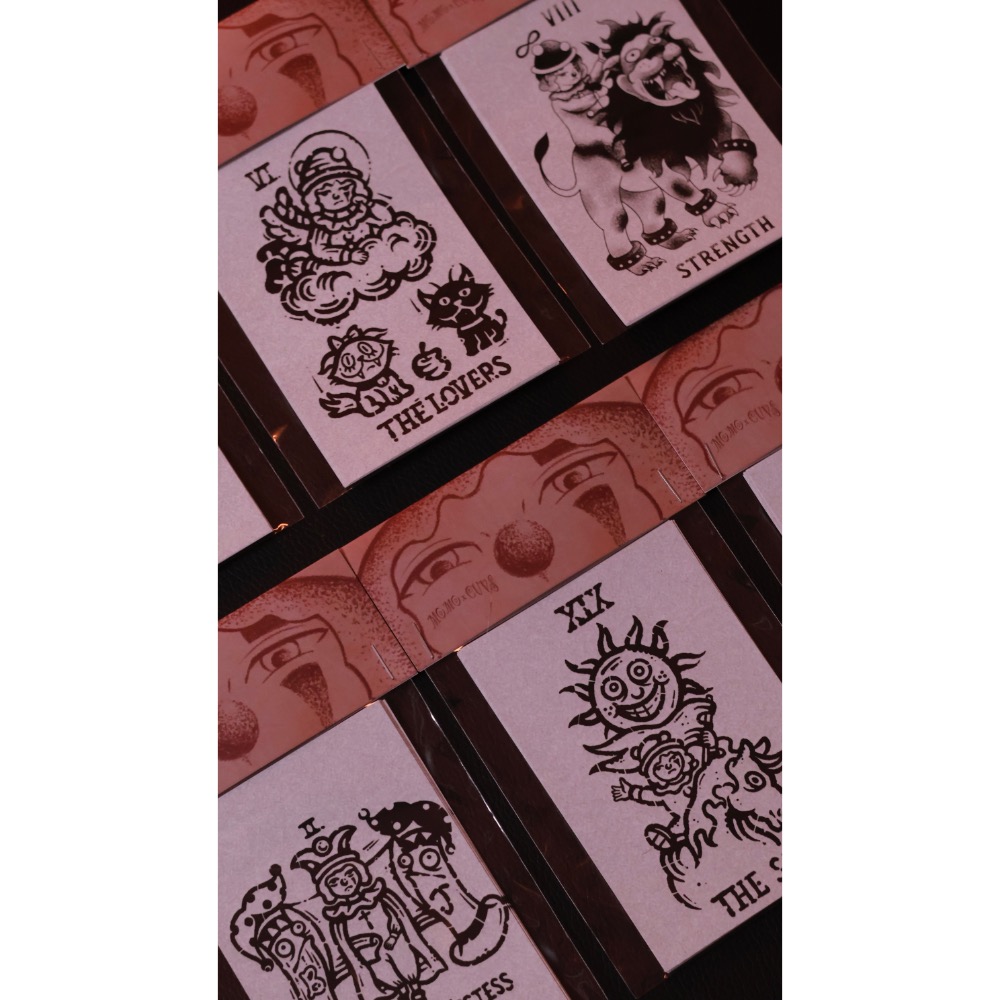 《MOMOTATTOO X CUVS》聯名塔羅貼紙+紋身貼紙組合包-細節圖2