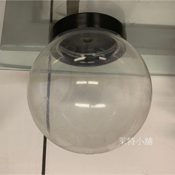~萊特小舖~(含稅附發票)樣品出清極簡風壓克力圓球吸頂燈 浴室燈 梯間燈.儲藏室燈 陽台燈 玄關燈 過道燈-細節圖2