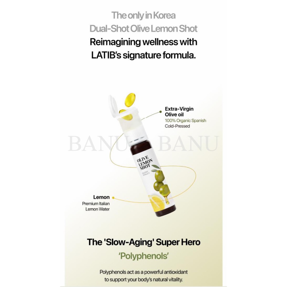 現貨🔥效期2027/10 LATIB橄欖檸檬雙效飲 Olive Young 韓國橄欖飲 橄欖檸檬-細節圖4