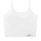 冰絲學生內衣 中長版小背心女童内衣冰絲無痕學生內衣發育期內衣 固定薄棉墊  兒童發育期 發育內衣 兒童內衣 女童內衣-規格圖5