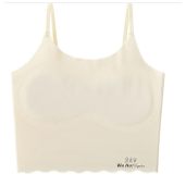 中長版細肩帶膚色