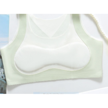 冰絲學生內衣 涼感女童內衣 固定薄棉墊 美姿小背心 兒童 少女發育期 發育內衣 兒童內衣 女童內衣 抬頭挺胸 成長內衣-規格圖3