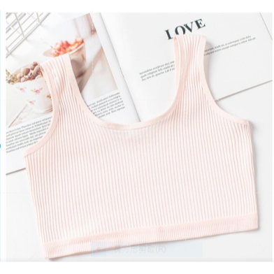 兒童學生內衣無袖背心成長型內衣小背心女童內衣女生內衣 發育內衣少女品牌內衣褲無鋼圈針織背心透氣-細節圖2