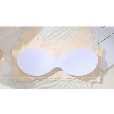 女童内衣冰絲無痕學生內衣發育期內衣青春期大童女生無痕小背心M3H527-細節圖4