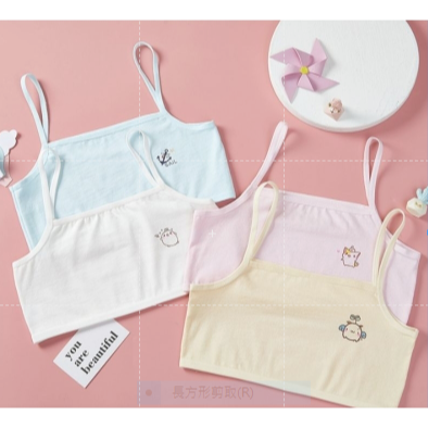 薄款學生內衣 女童 小背心 兒童 透氣小可愛 少女發育期 發育內衣兒童內衣 女童內衣 成長內衣-細節圖3