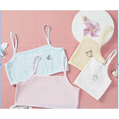 薄款學生內衣 女童 小背心 兒童 透氣小可愛 少女發育期 發育內衣兒童內衣 女童內衣 成長內衣-細節圖4