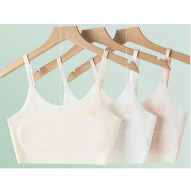 台灣出貨女童內衣冰絲網孔涼感內衣少女內衣兒童內衣學生內衣成長內衣發育內衣小背心-細節圖3