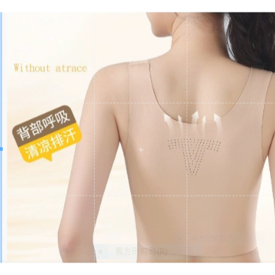 束胸 平胸內衣 粉底液隱形束胸 冰絲束胸 涼感輕束 輕束顯小 大胸顯小 大胸降杯 平胸背心 運動 cosplay-細節圖2