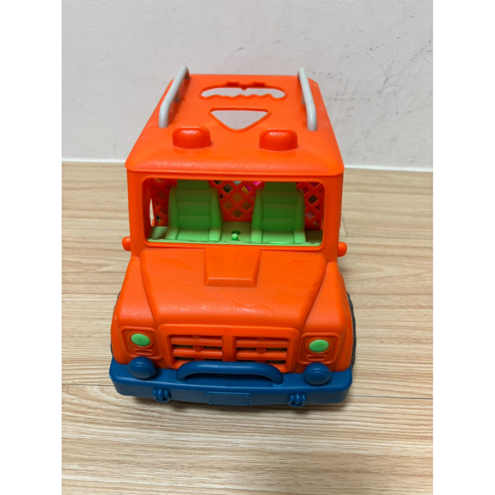 B.toys生態形狀配對吉普車、甜奶油冰淇淋車，贈消防車-細節圖4