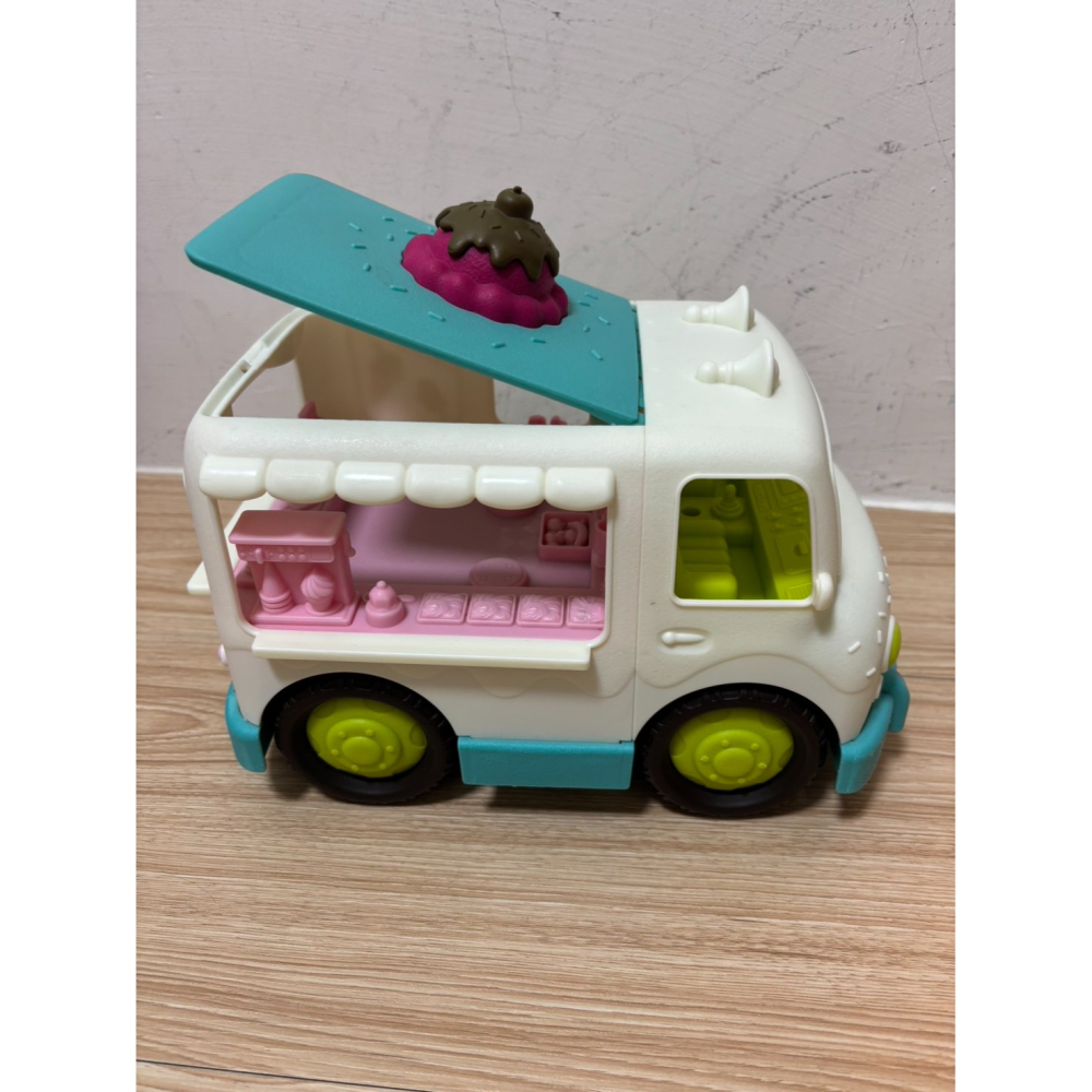 B.toys生態形狀配對吉普車、甜奶油冰淇淋車，贈消防車-細節圖6
