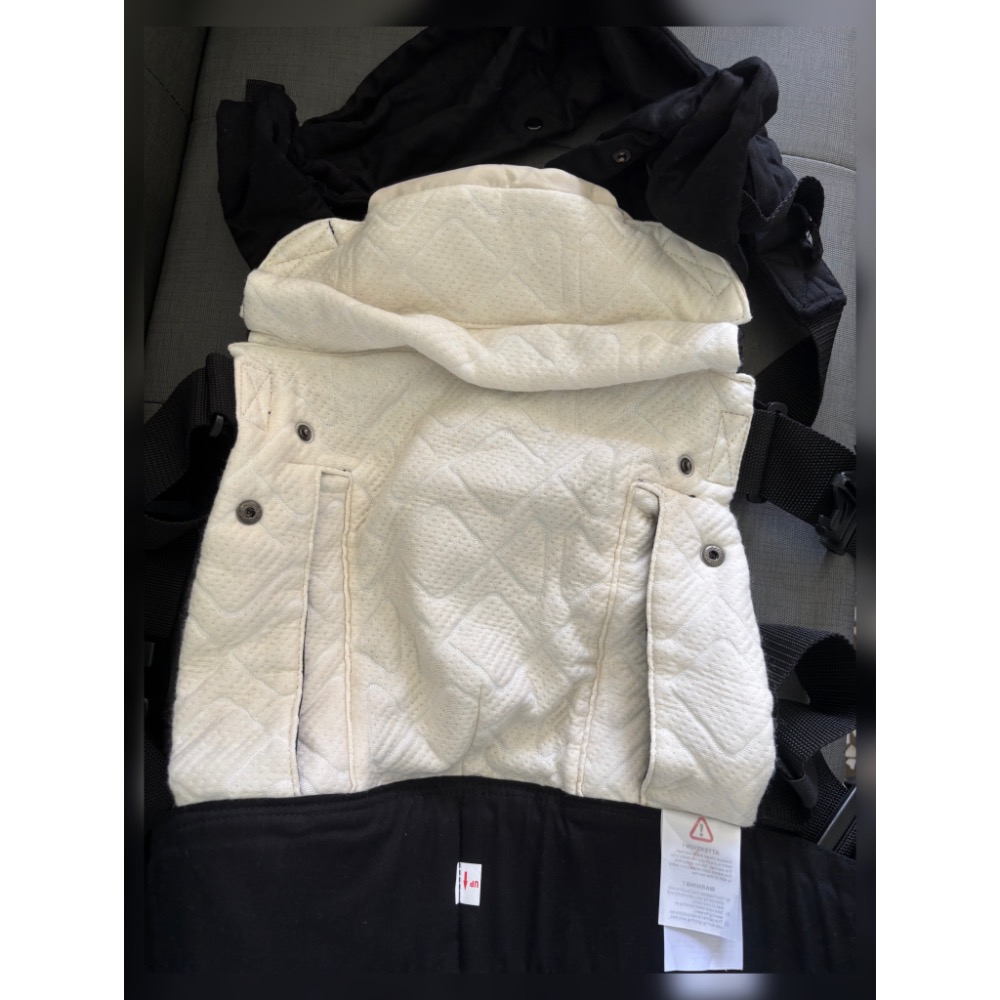 媽媽餵4D環繞式背帶（全新）黑色-細節圖4