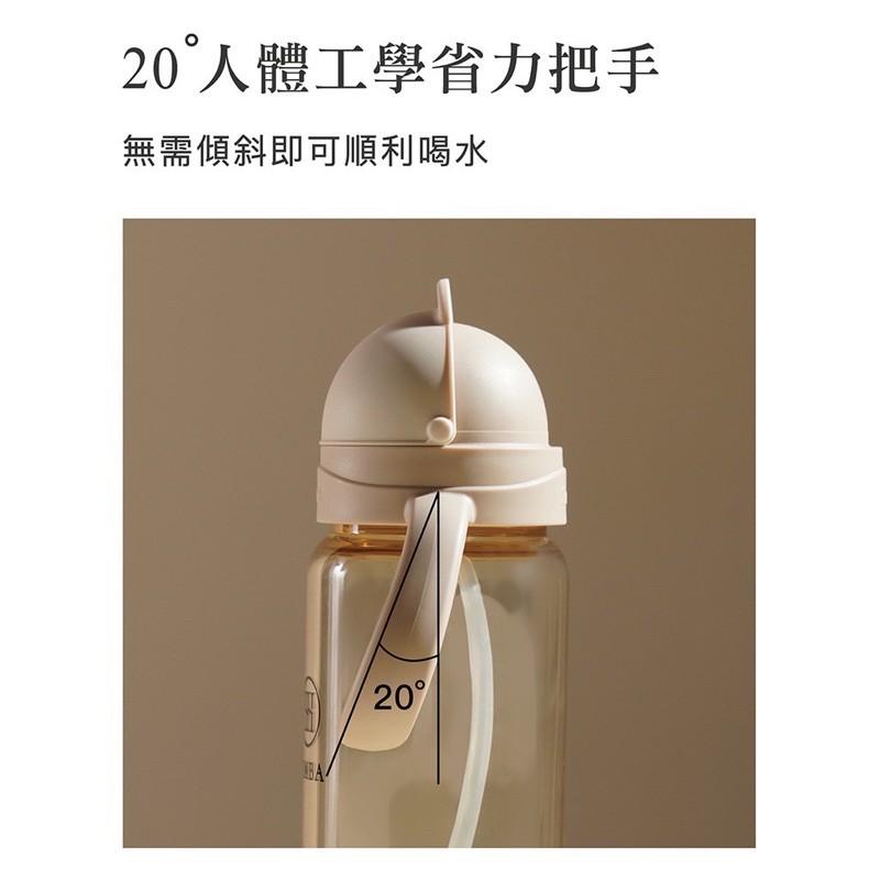 小獅王辛巴 蘊蜜寬口防漏滑蓋把手吸管組-細節圖2