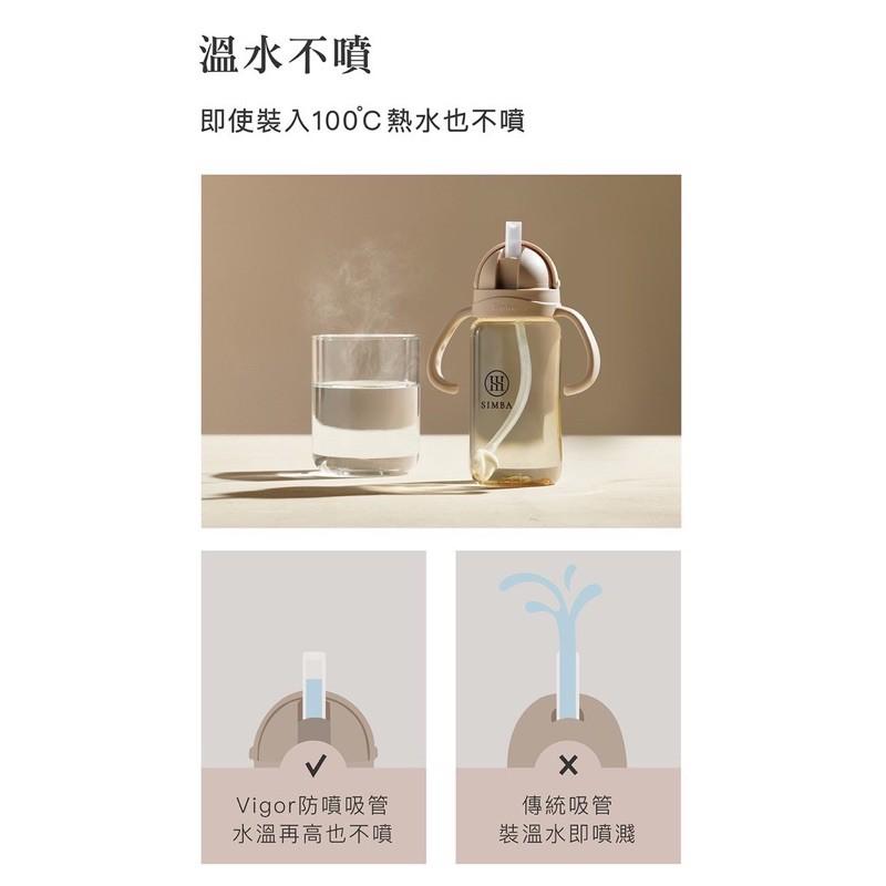 小獅王辛巴 蘊蜜寬口防漏滑蓋把手吸管組-細節圖8