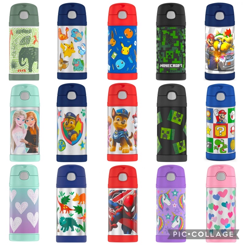 現貨24hr出貨 膳魔師 Thermos 兒童保溫瓶 替換吸管 F401 有提把-細節圖2