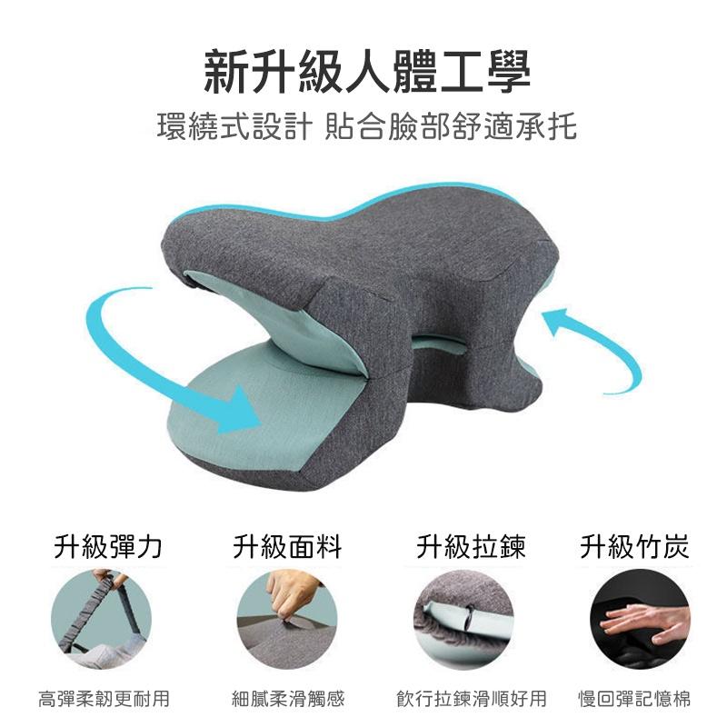 【台灣現貨】多功能午睡枕 午睡枕 午休枕 辨公室枕 小學午休枕 趴睡枕 護腰枕 腰靠 午睡神器 辦公椅護腰-細節圖6