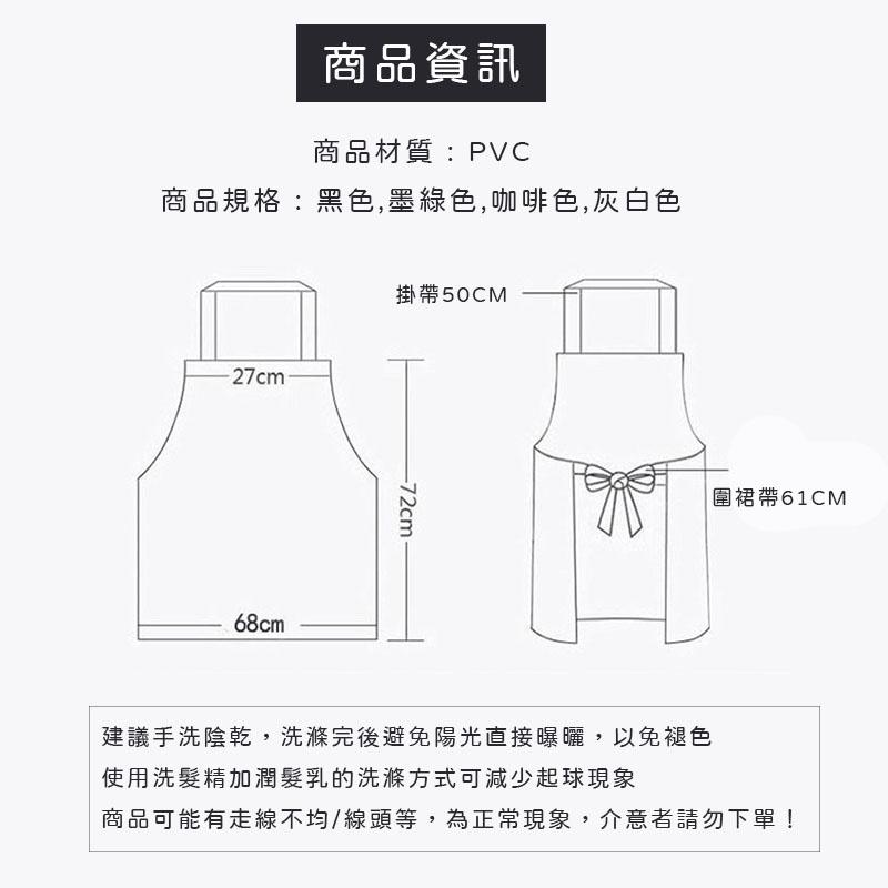 【台灣現貨】可擦手防水圍裙 圍裙 帆布 防水 防油 耐磨 耐用 復古風 烘焙 手沖咖啡圍裙 工作服 工作圍裙-細節圖2