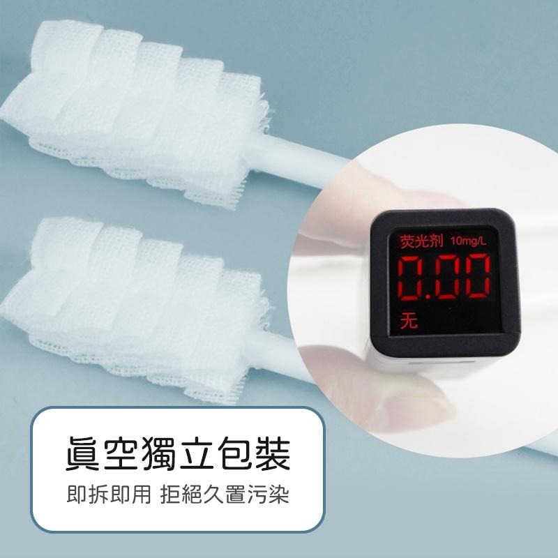 【海狸良品】【台灣現貨】嬰兒口腔清潔器 口腔清潔棒 新生兒乳牙紗布牙刷 清潔舌苔 清潔奶垢 口腔棉棒 乳牙清潔 寶寶牙刷-細節圖8