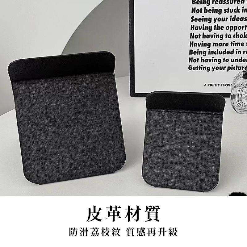 【海狸良品】【台灣現貨】便攜折疊鏡 素色鏡 化妝鏡 化妝台鏡子 梳妝鏡 梳妝台鏡子 拍照道具 美妝鏡 折疊鏡-細節圖5