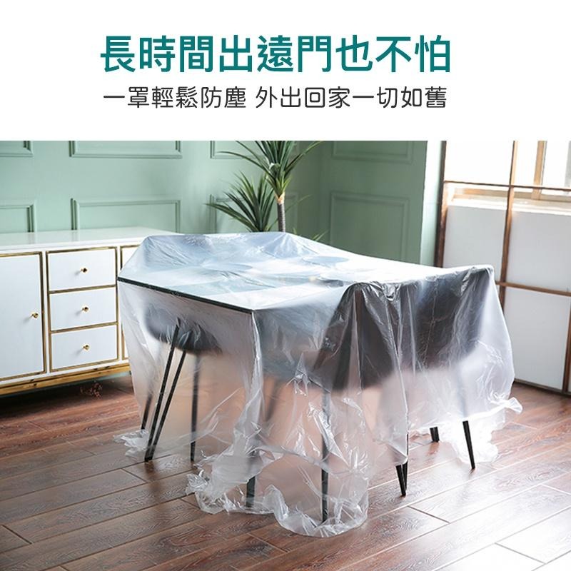【海狸良品】【台灣現貨】家具防塵套 防塵布 防塵罩 傢俱防塵 防塵墊 油漆粉刷 施工 家用防塵 防水布 透明防塵罩-細節圖8