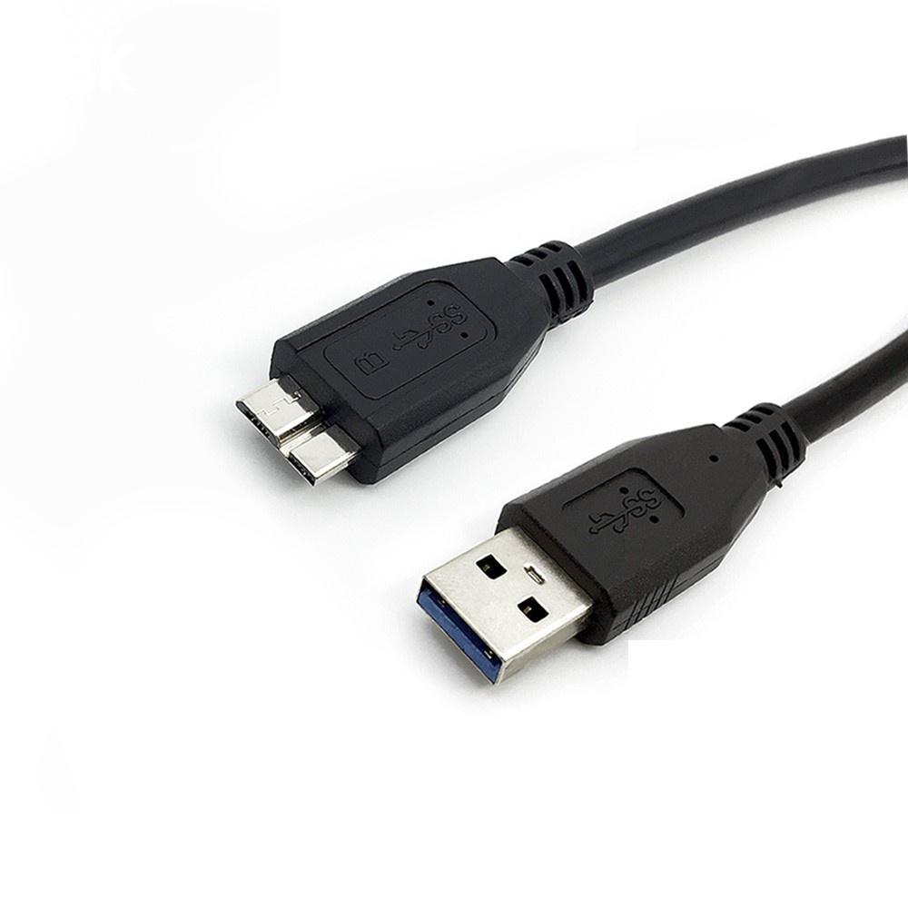 【atake】USB3.0 A公轉Micro B公 高速傳輸線(45cm) 外接硬碟/印表機/連接線-細節圖2