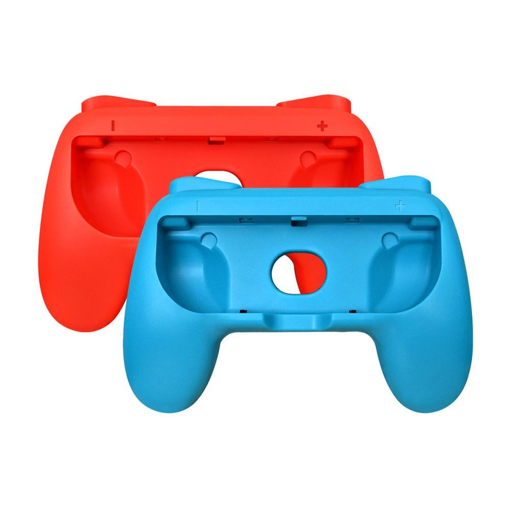 Switch Joy-Con小手柄握把(紅藍)(2入)-細節圖2