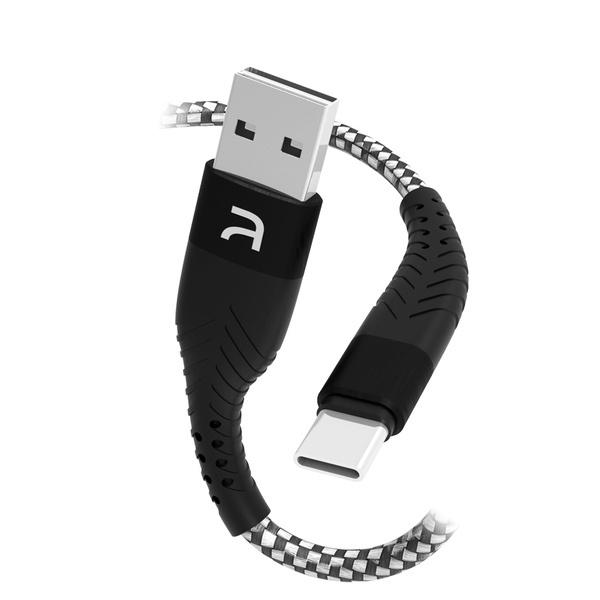 【atake】USB轉TypeC/Lightning/Micro充電傳輸線 3A快充線/QC快充/(顏色隨機)-細節圖5