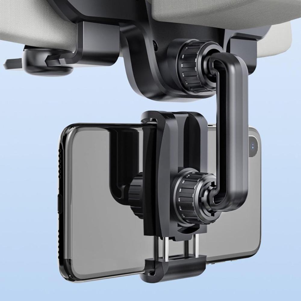 【艾來趣】後照鏡車用支架 M9 汽車手機支架 後視鏡 後照鏡 手機導航架 支架  車載 車用 穩固不晃動 手機支架-細節圖5