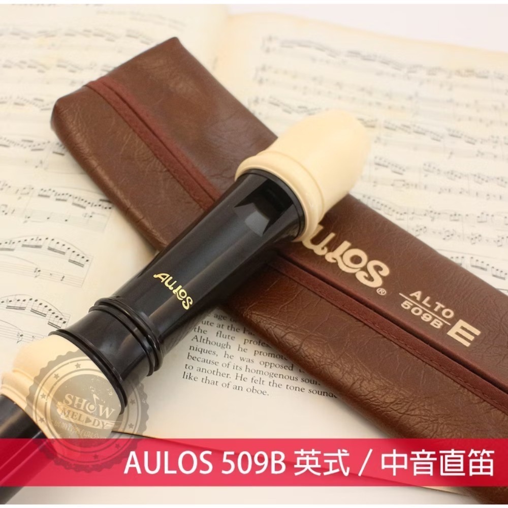 【展韻音樂】日製 AULOS 509B 英式 中音 直笛 國中生適用 直笛團專用 509 直笛 英式 中音直笛-細節圖2