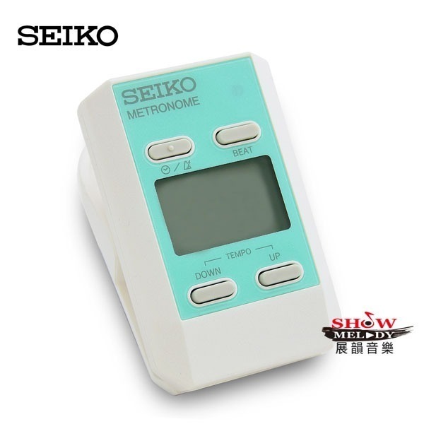 【展韻音樂】SEIKO DM51 夾式節拍器 節拍器 樂譜夾 DM-51  綠色 粉色 藍色 黑色 銀色 只有節拍功能-細節圖6