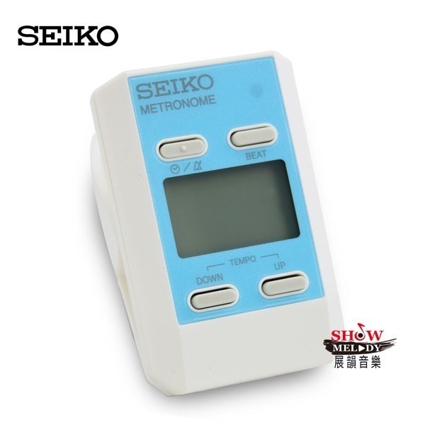 【展韻音樂】SEIKO DM51 夾式節拍器 節拍器 樂譜夾 DM-51  綠色 粉色 藍色 黑色 銀色 只有節拍功能-細節圖3