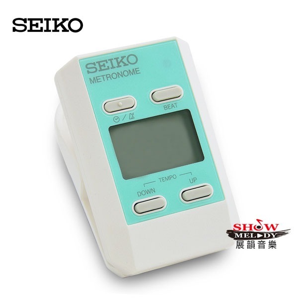 【展韻音樂】SEIKO DM51 夾式節拍器 節拍器 樂譜夾 DM-51  綠色 只有節拍功能-規格圖5