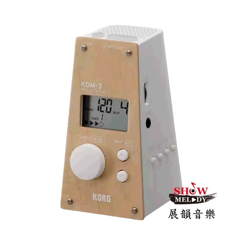 【展韻音樂】 KDM-3 電子節拍器  黑色、白色、原木黑(限量款)  KDM3 節拍器-細節圖4