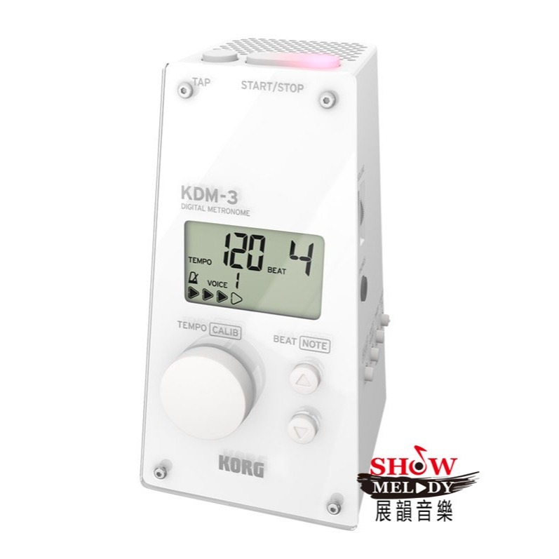 【展韻音樂】 KDM-3 電子節拍器  黑色、白色、原木黑(限量款)  KDM3 節拍器-細節圖2