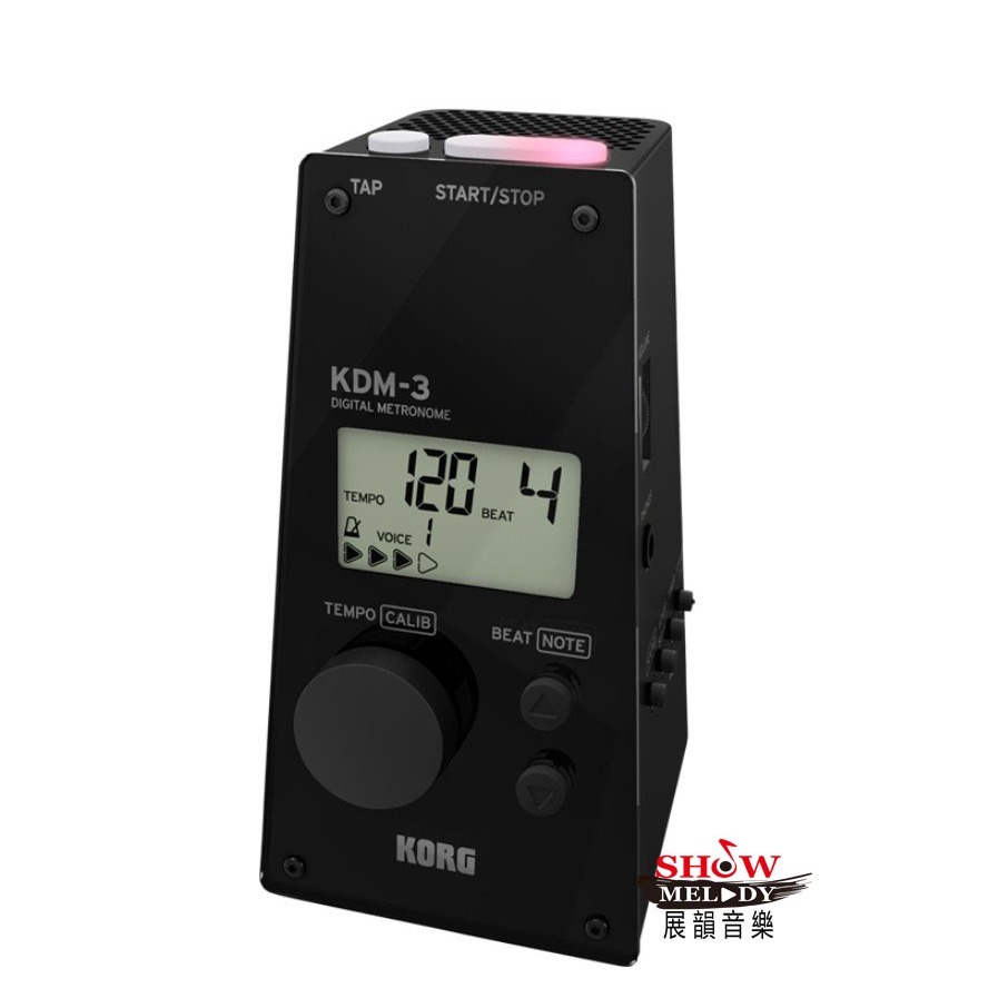 【展韻音樂】 KDM-3 電子節拍器  黑色、白色、原木黑(限量款)  KDM3 節拍器-細節圖3