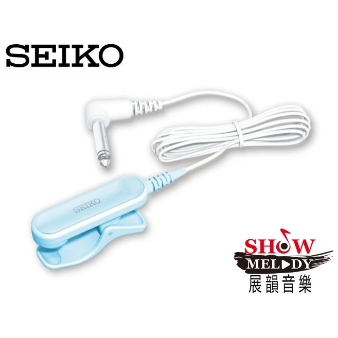 【展韻音樂】SEIKO STM30 拾音夾 需搭配調音器或節拍器使用  藍色  黑色 白色 銀白色-細節圖2