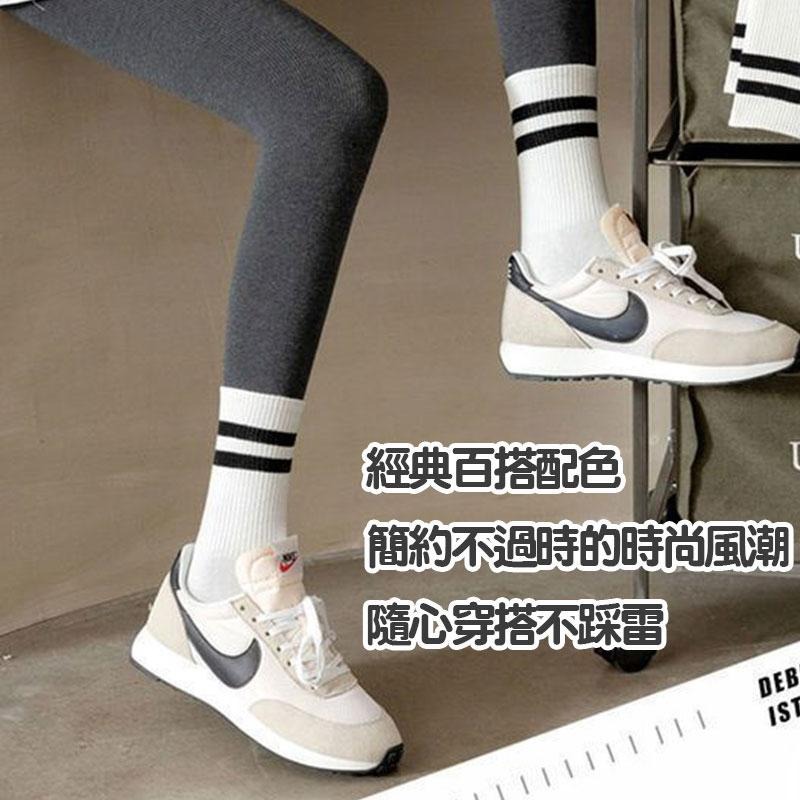 🧦台灣現貨🧦 運動長筒襪  長筒襪 長筒 兩槓襪 休閒襪 襪子 運動襪 長統 必備襪 休閒百搭 條紋襪【60416】-細節圖2