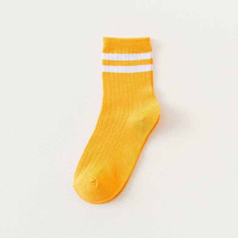 🧦台灣現貨🧦 運動長筒襪  長筒襪 長筒 兩槓襪 休閒襪 襪子 運動襪 長統 必備襪 休閒百搭 條紋襪【60416】-規格圖7